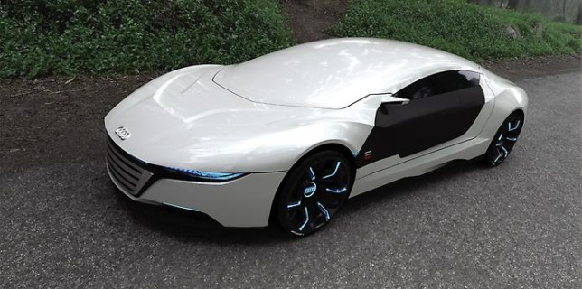 Концепт-кар Audi A9 от Даниэля Гарсия